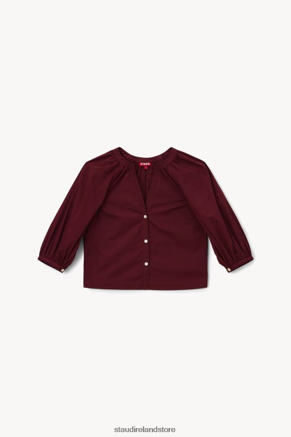 Women Clothing Plum STAUD DILL TOP H8RLPJ445