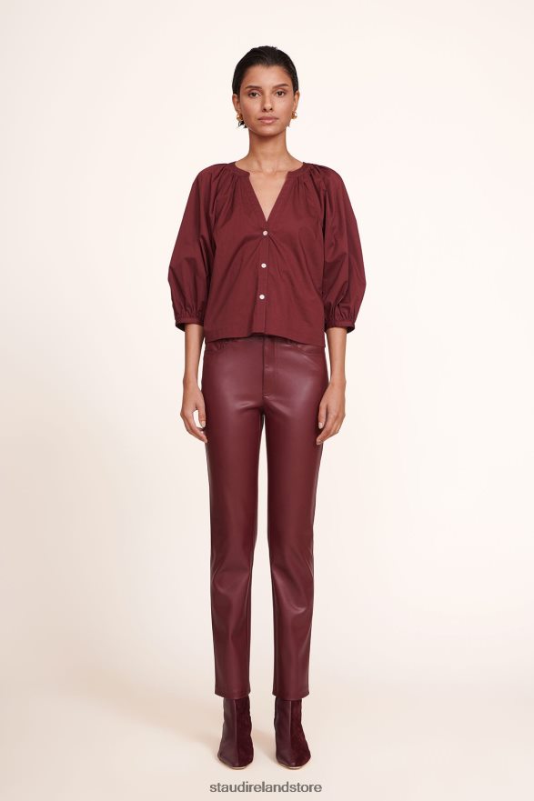 Women Clothing Plum STAUD DILL TOP H8RLPJ445