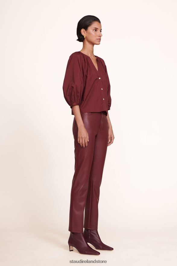 Women Clothing Plum STAUD DILL TOP H8RLPJ445