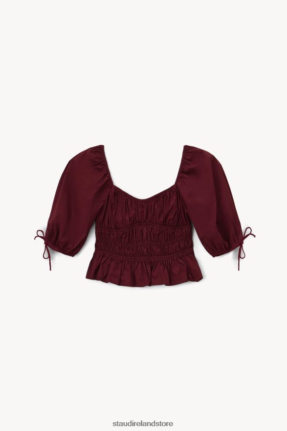 Women Clothing Plum STAUD FAYE TOP H8RLPJ459