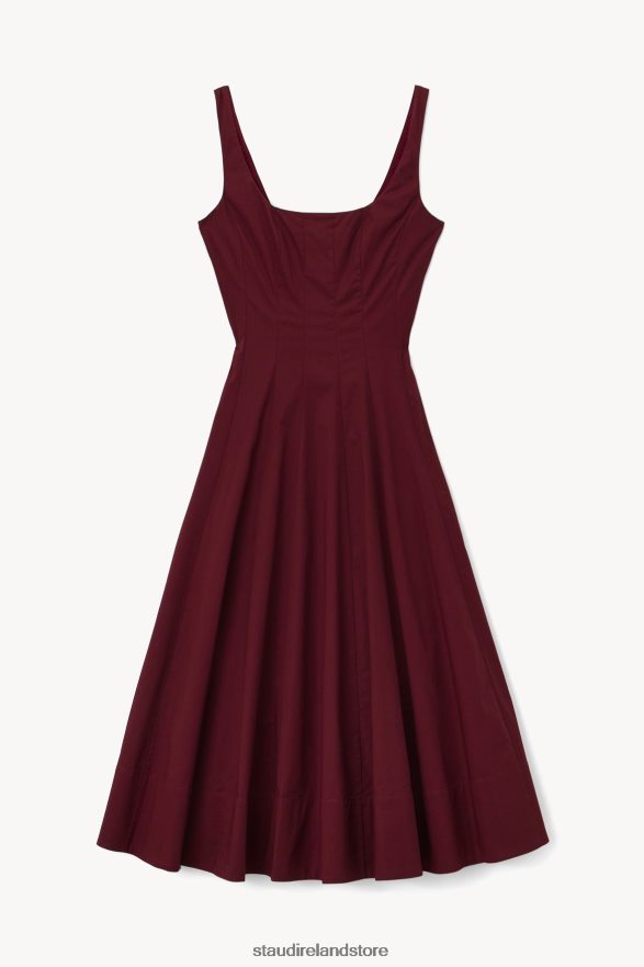 Women Clothing Plum STAUD WELLS DRESS H8RLPJ56