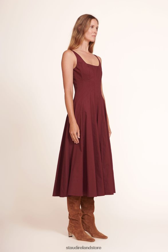 Women Clothing Plum STAUD WELLS DRESS H8RLPJ56