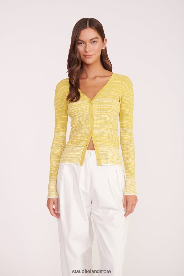 Women Clothing Pollen White STAUD CARGO SWEATER H8RLPJ570
