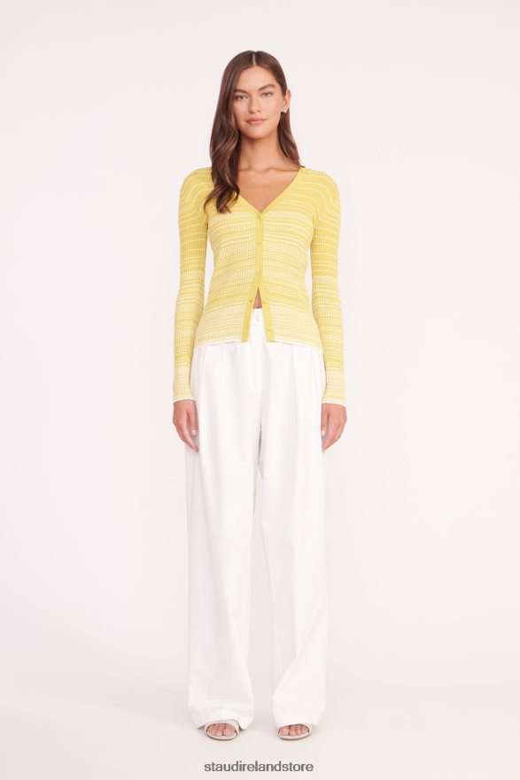 Women Clothing Pollen White STAUD CARGO SWEATER H8RLPJ570