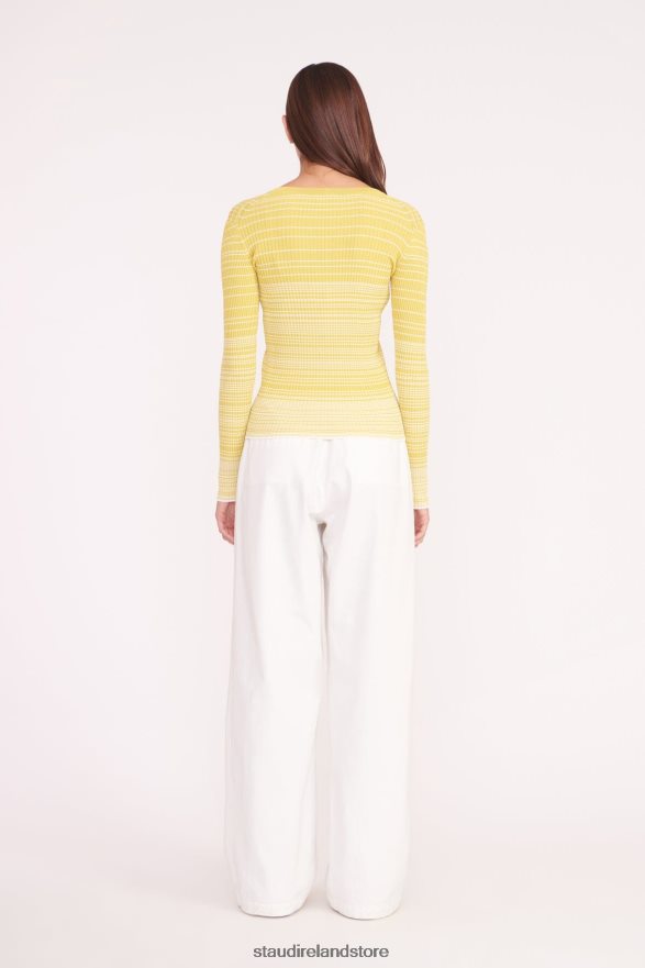 Women Clothing Pollen White STAUD CARGO SWEATER H8RLPJ570