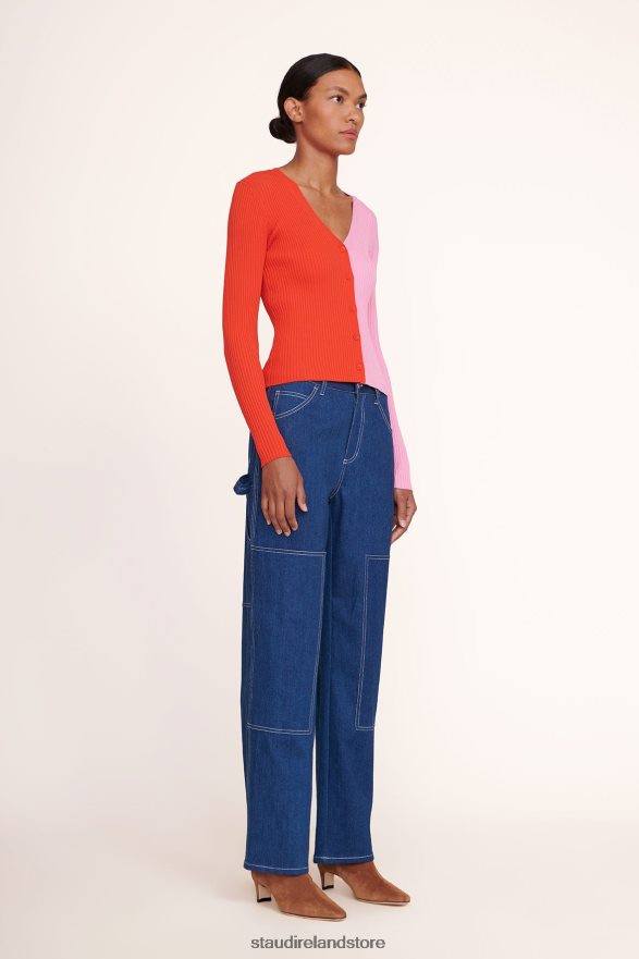 Women Clothing Poppy Rosebud STAUD CARGO SWEATER H8RLPJ403