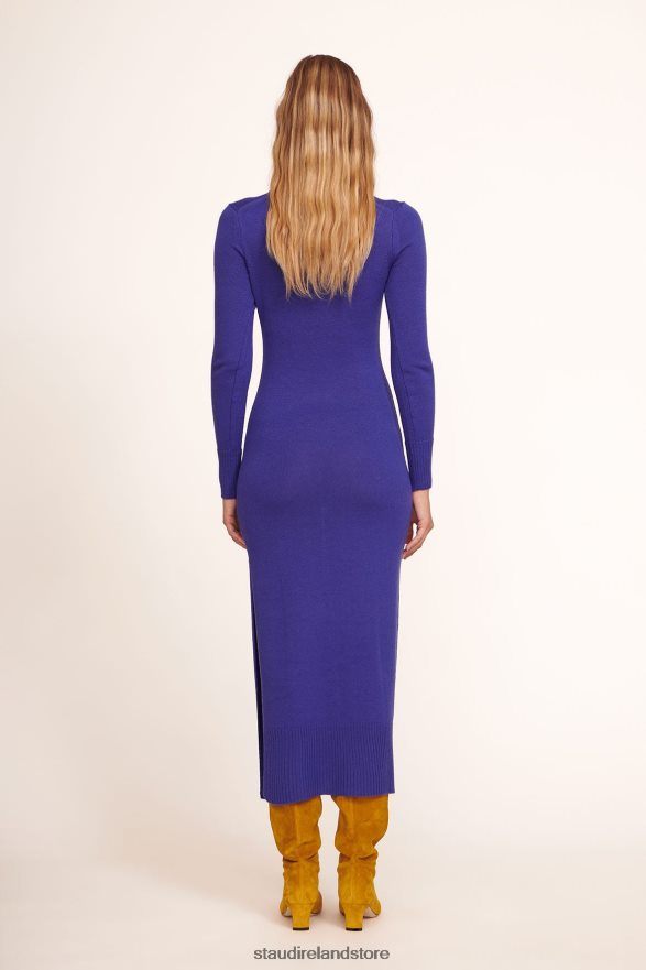Women Clothing Sapphire STAUD CROWN DRESS H8RLPJ283