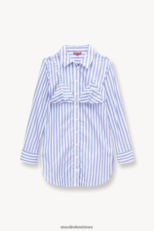 Women Clothing Sea Stripe STAUD ALITA TUNIC H8RLPJ325