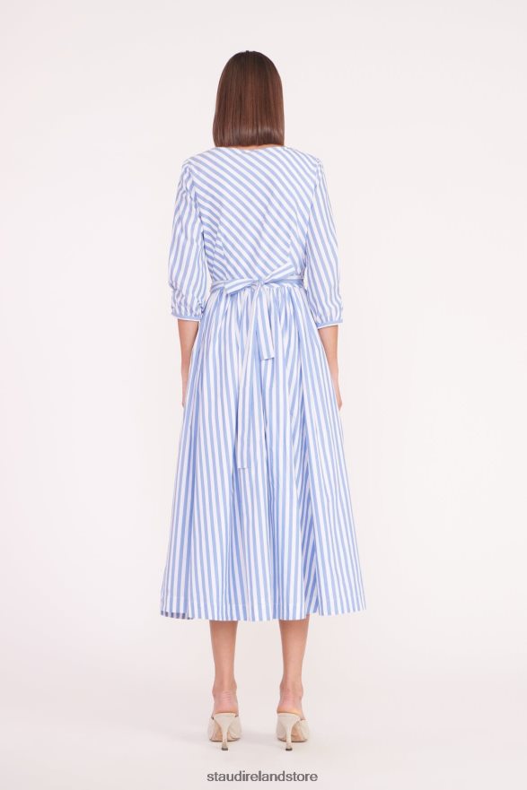 Women Clothing Sea Stripe STAUD JODIE DRESS H8RLPJ137