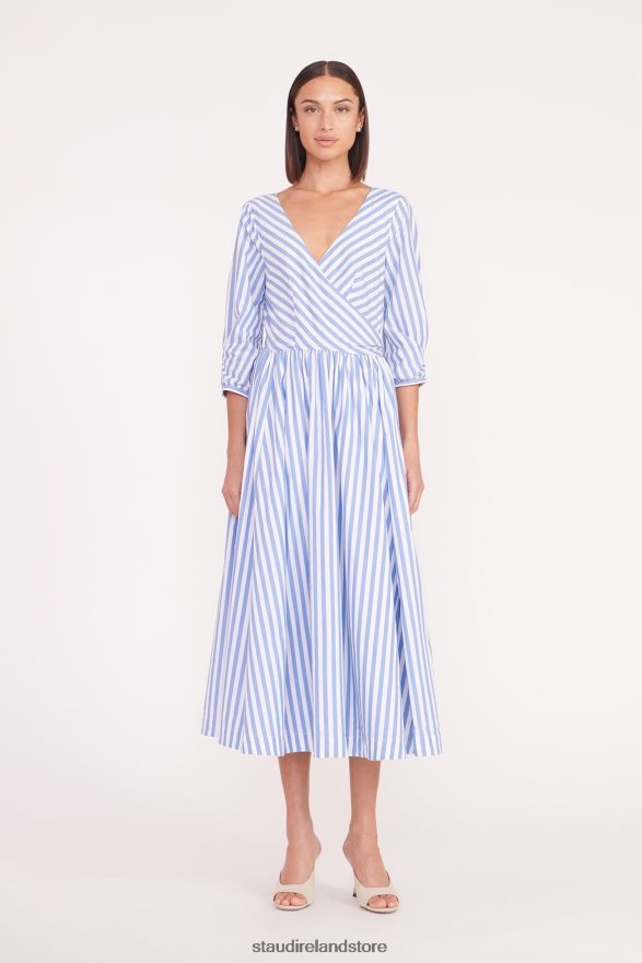 Women Clothing Sea Stripe STAUD JODIE DRESS H8RLPJ137