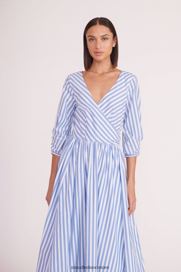 Women Clothing Sea Stripe STAUD JODIE DRESS H8RLPJ137