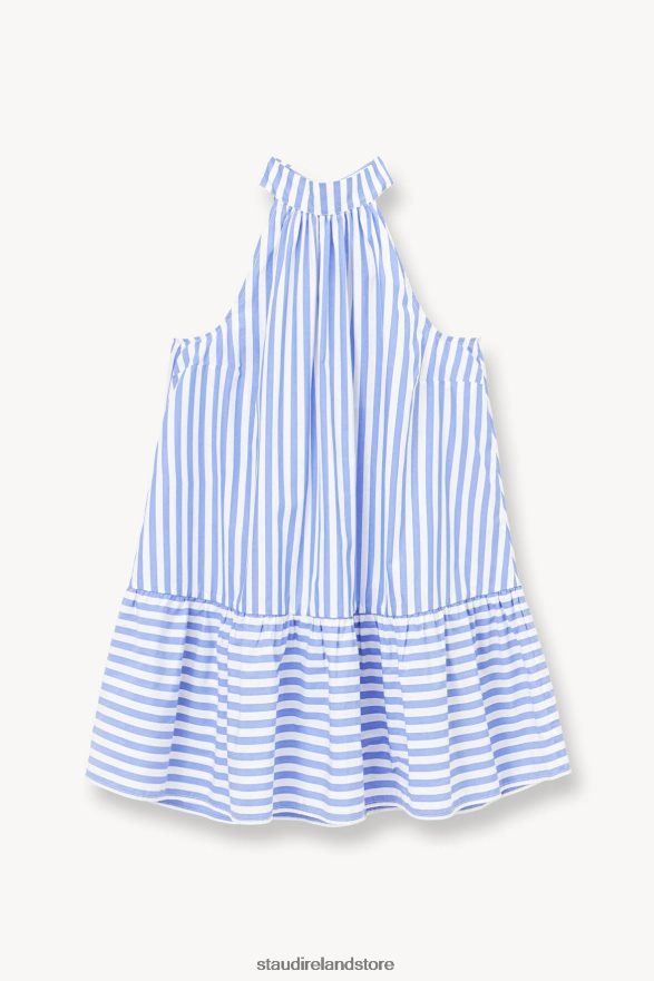 Women Clothing Sea Stripe STAUD MARLOWE DRESS H8RLPJ34