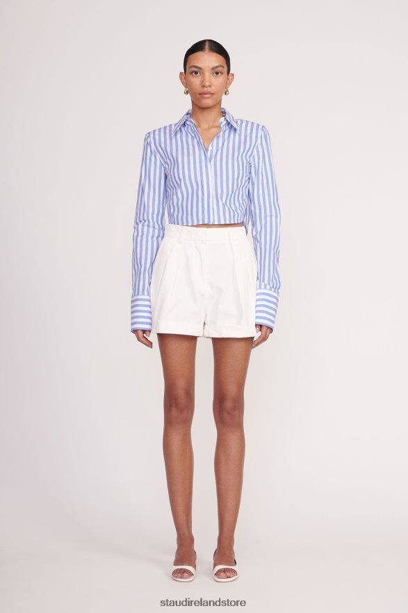 Women Clothing Sea Stripe STAUD SENECA TOP H8RLPJ358