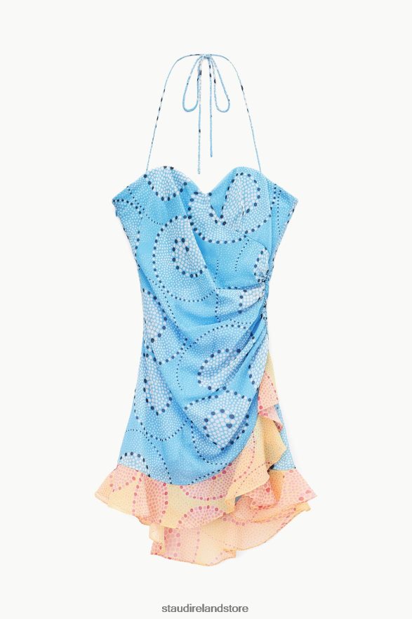 Women Clothing Shallow Sunray Whirlpool STAUD NAVEAH DRESS H8RLPJ223
