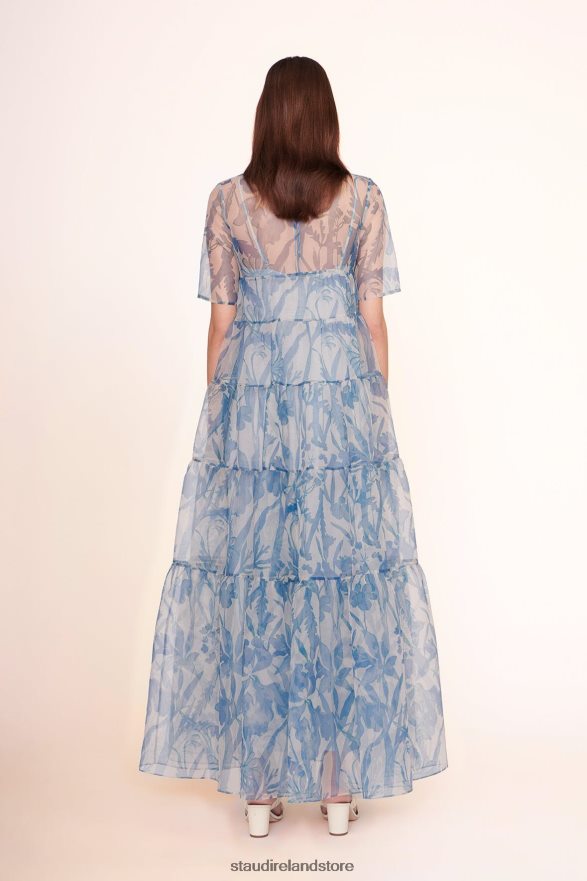 Women Clothing Sky Wildflowers STAUD HYACINTH DRESS H8RLPJ105