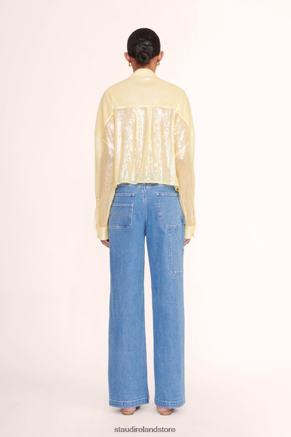 Women Clothing Sunray STAUD CROPPED PAYTON TOP H8RLPJ410