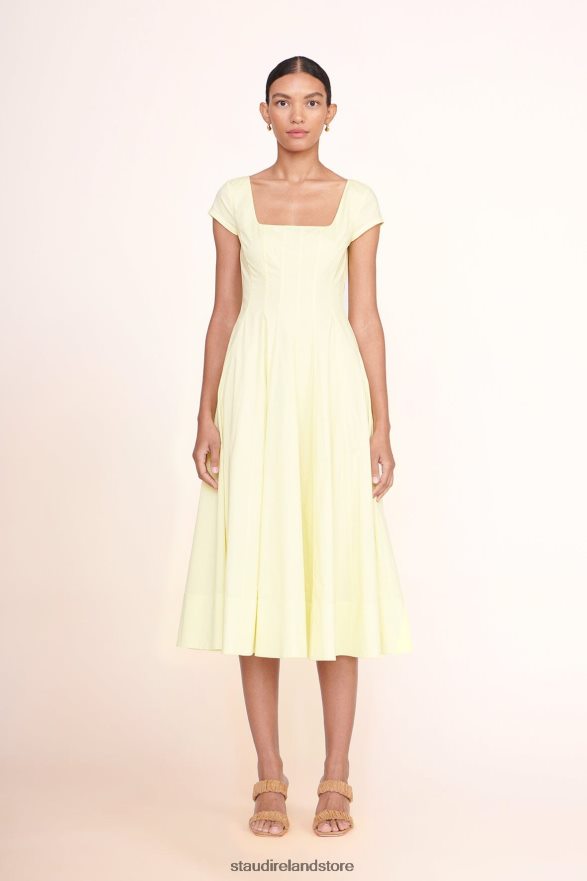 Women Clothing Sunray STAUD SHORT SLEEVE WELLS DRESS H8RLPJ99