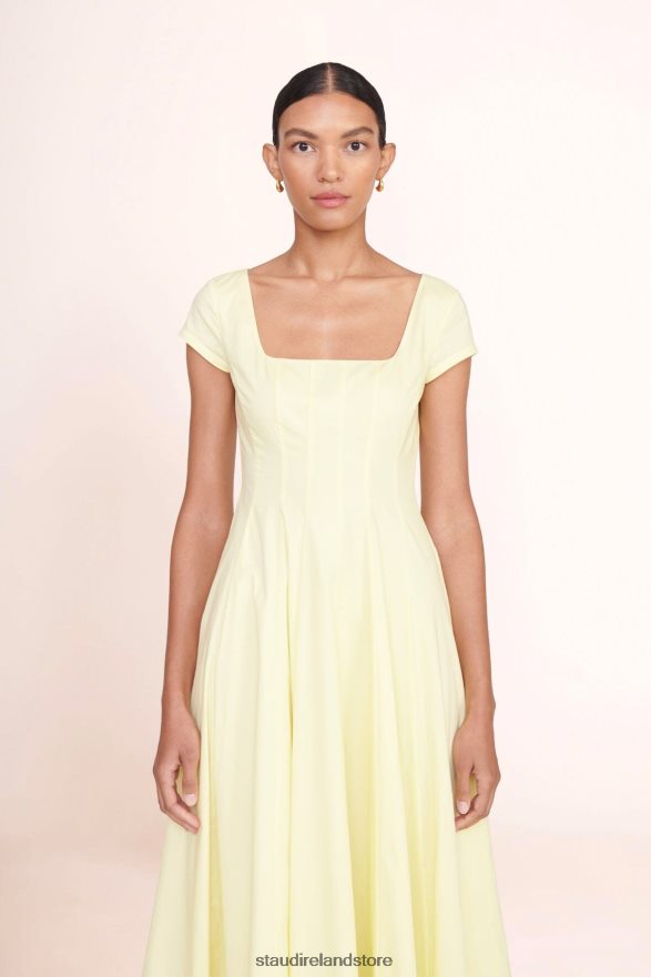 Women Clothing Sunray STAUD SHORT SLEEVE WELLS DRESS H8RLPJ99