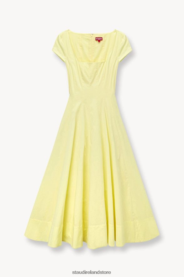 Women Clothing Sunray STAUD SHORT SLEEVE WELLS DRESS H8RLPJ99