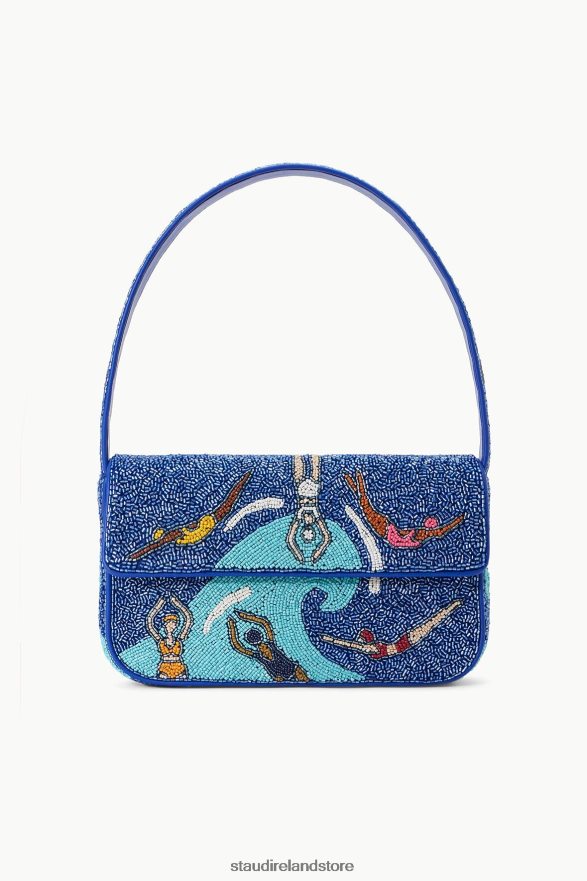 Women Clothing Swimmers STAUD TOMMY BEADED BAG H8RLPJ727