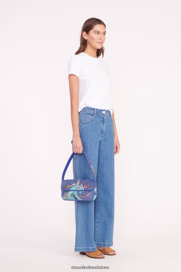 Women Clothing Swimmers STAUD TOMMY BEADED BAG H8RLPJ727