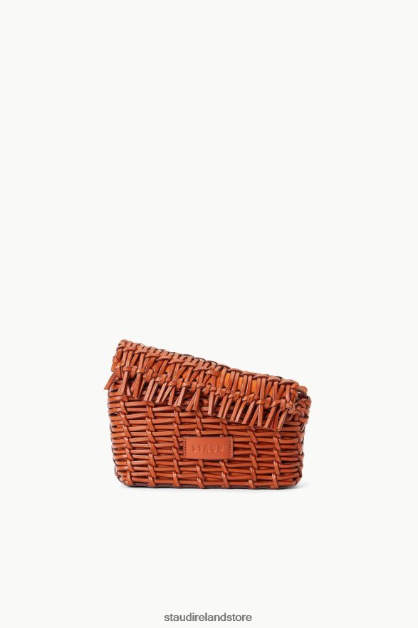 Women Clothing Tan STAUD ACUTE WOVEN CROSSBODY BAG H8RLPJ704