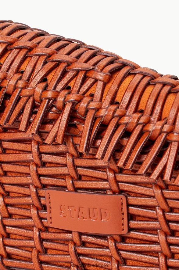 Women Clothing Tan STAUD ACUTE WOVEN CROSSBODY BAG H8RLPJ704