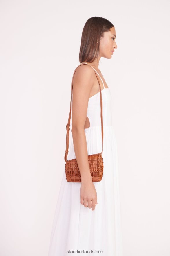 Women Clothing Tan STAUD ACUTE WOVEN CROSSBODY BAG H8RLPJ704