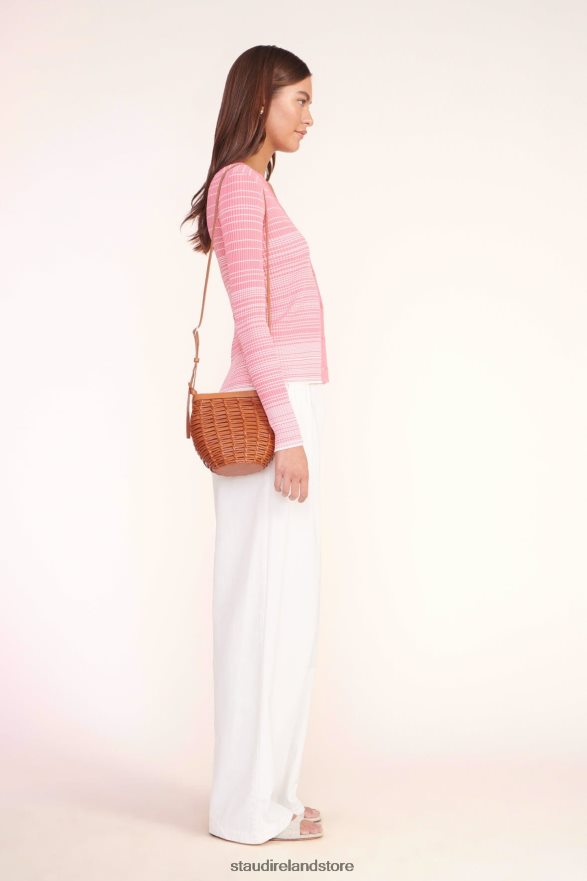 Women Clothing Tan STAUD ANOUK WOVEN CROSSBODY BAG H8RLPJ650