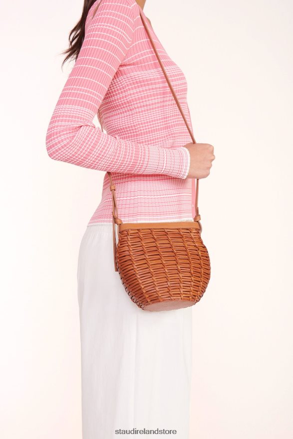 Women Clothing Tan STAUD ANOUK WOVEN CROSSBODY BAG H8RLPJ650