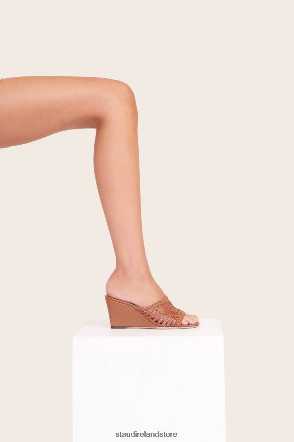 Women Clothing Tan STAUD BLAIR WOVEN WEDGE H8RLPJ698