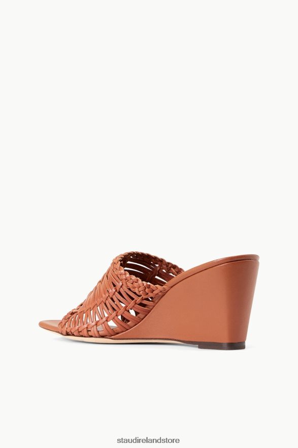 Women Clothing Tan STAUD BLAIR WOVEN WEDGE H8RLPJ698