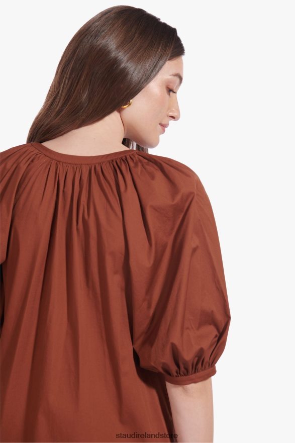 Women Clothing Tan STAUD VINCENT DRESS H8RLPJ314