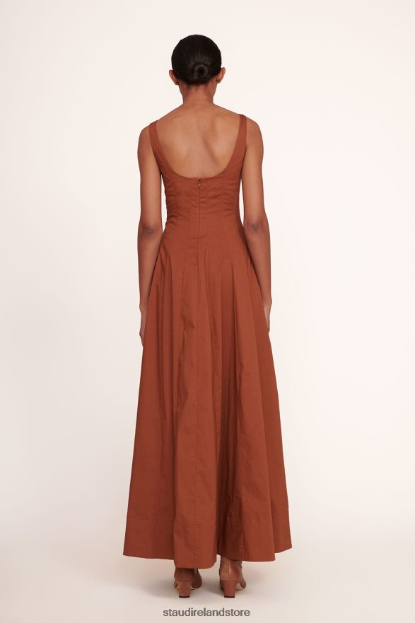Women Clothing Tan STAUD WELLS MAXI DRESS H8RLPJ248