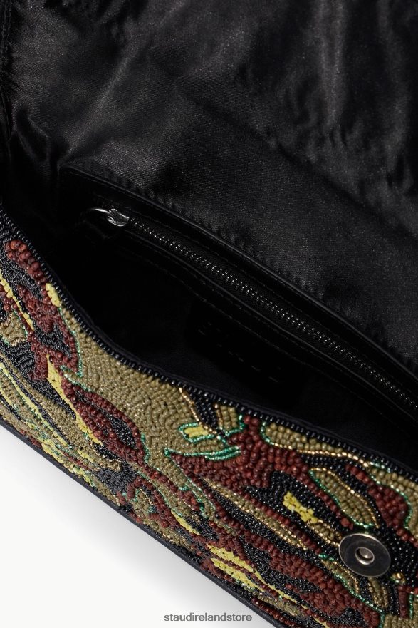 Women Clothing Tropical Camo STAUD TOMMY BEADED BAG H8RLPJ729