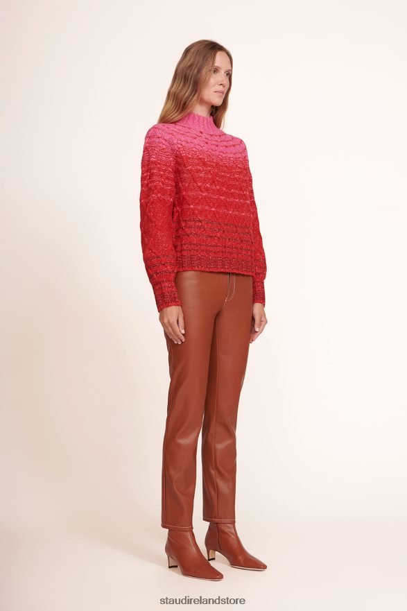 Women Clothing Whiskey STAUD ELLIOT PANT VEGAN LEATHER H8RLPJ560