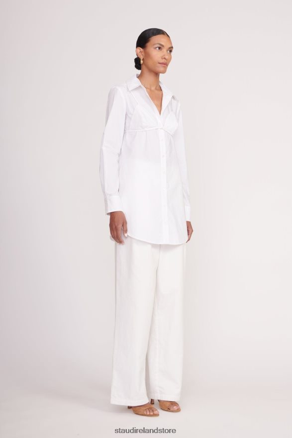 Women Clothing White STAUD ALITA TUNIC H8RLPJ326