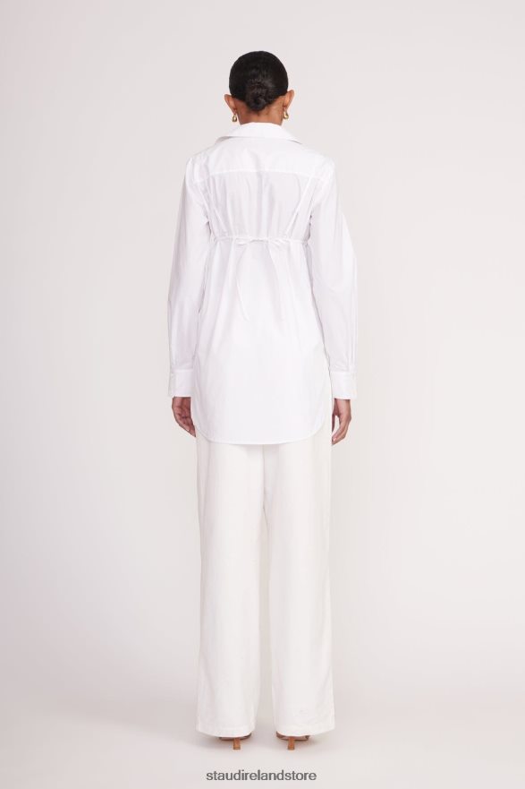 Women Clothing White STAUD ALITA TUNIC H8RLPJ326