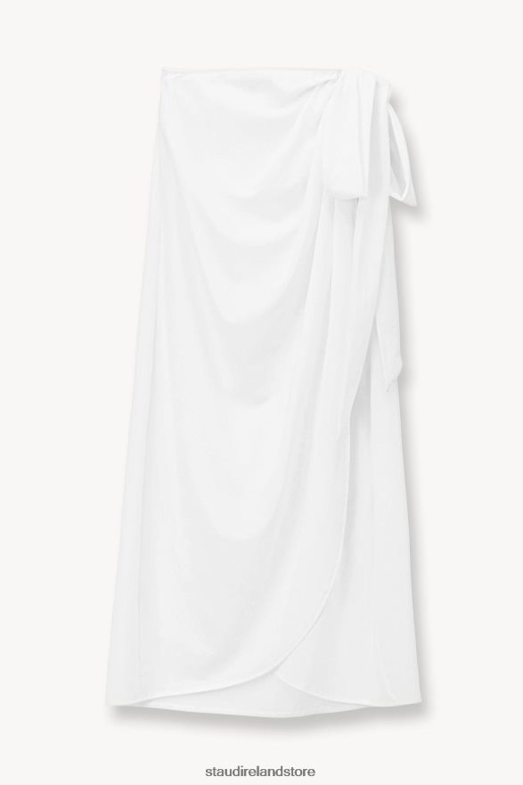 Women Clothing White STAUD ANGELICA COVERUP SKIRT H8RLPJ640