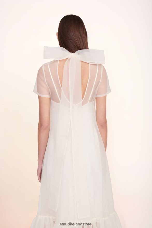 Women Clothing White STAUD CALLUNA DRESS H8RLPJ83