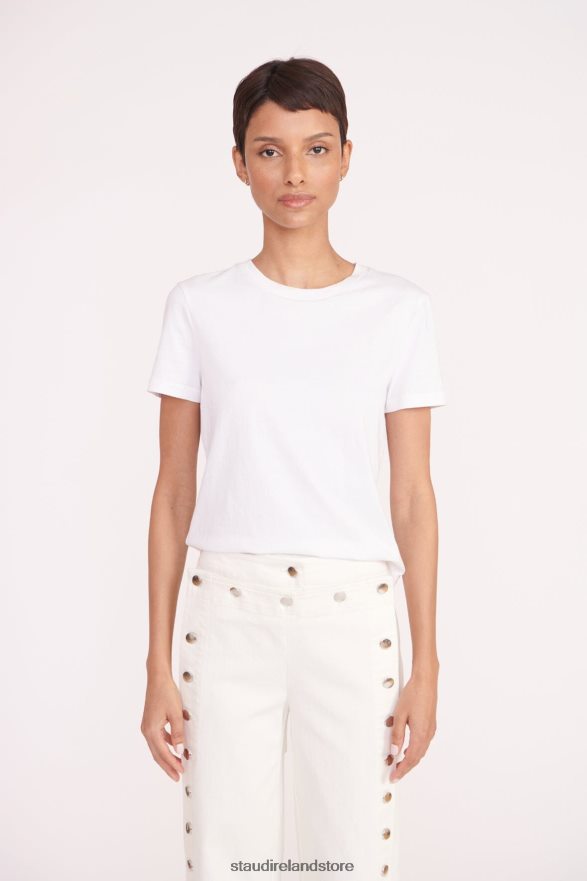 Women Clothing White STAUD CARTER PANT H8RLPJ520