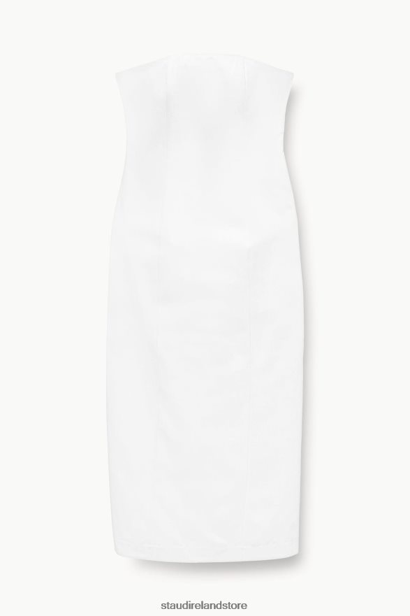 Women Clothing White STAUD DANIELA DRESS H8RLPJ164