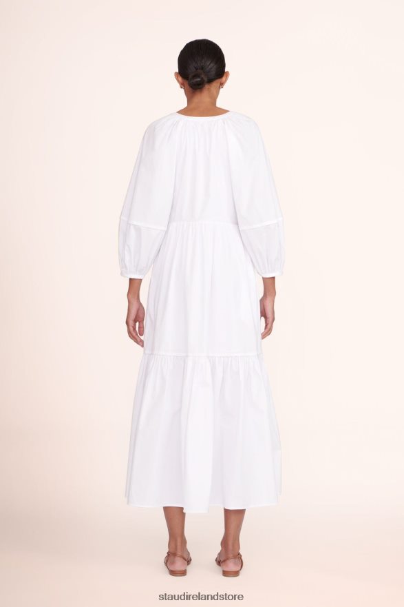 Women Clothing White STAUD DEMI DRESS H8RLPJ243