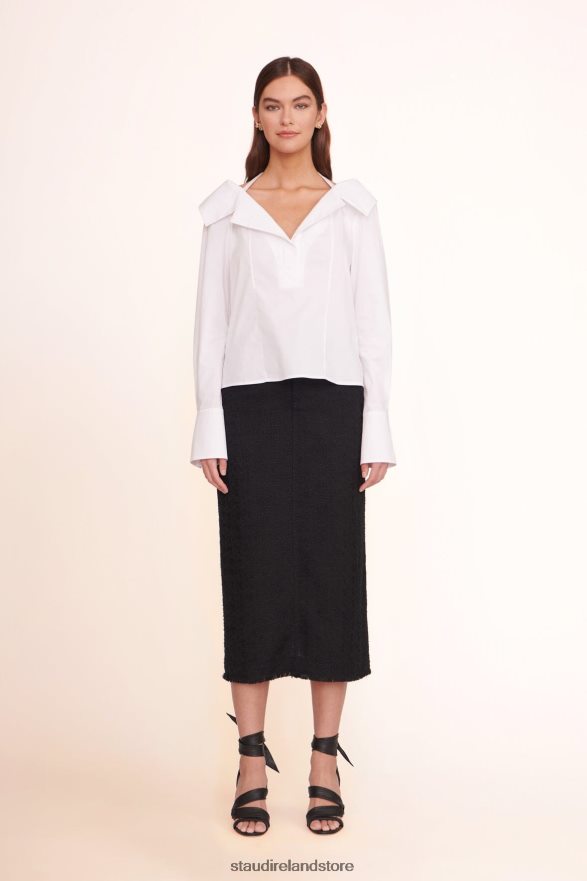 Women Clothing White STAUD FELICITY TOP H8RLPJ422