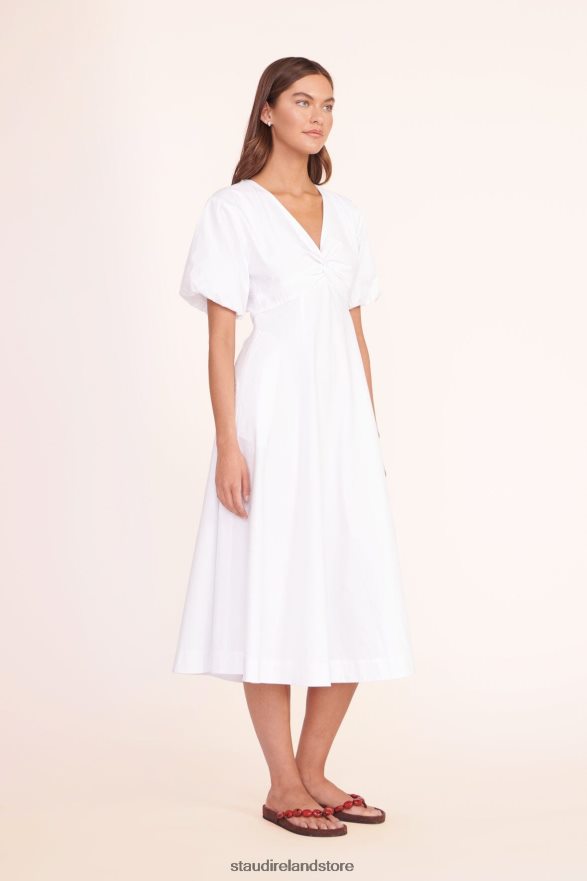 Women Clothing White STAUD FINLEY DRESS H8RLPJ156