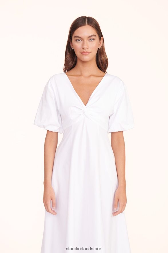 Women Clothing White STAUD FINLEY DRESS H8RLPJ156