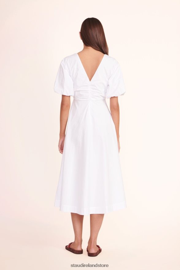 Women Clothing White STAUD FINLEY DRESS H8RLPJ156