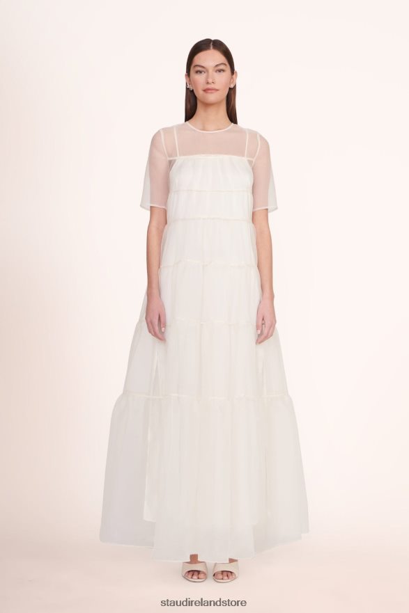 Women Clothing White STAUD HYACINTH DRESS H8RLPJ106