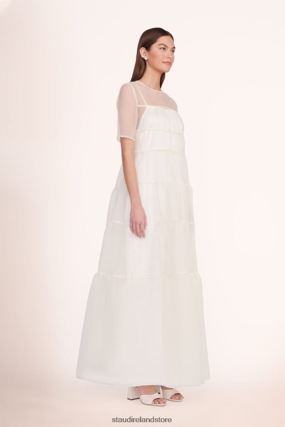 Women Clothing White STAUD HYACINTH DRESS H8RLPJ106