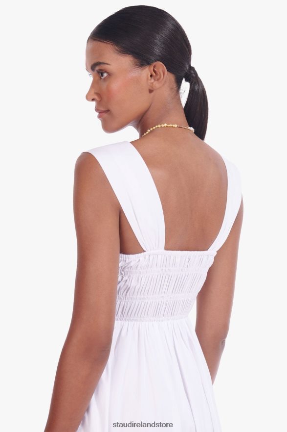 Women Clothing White STAUD IDA DRESS H8RLPJ308